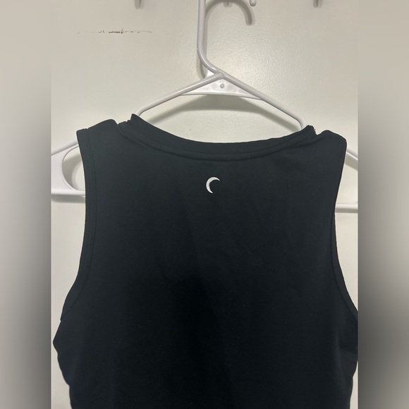 Zyia Active Stronger Black Cropped Tank Top - Picture 7 of 8